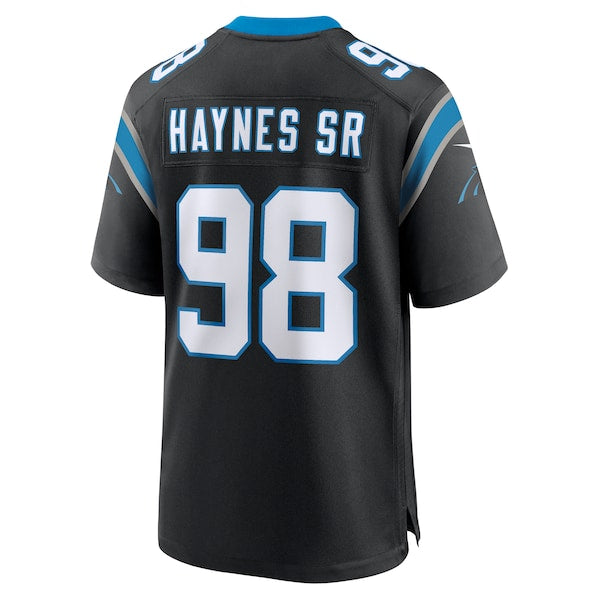 Marquis Haynes Sr. Carolina Panthers Nike Team Game Jersey - Black - Image 3