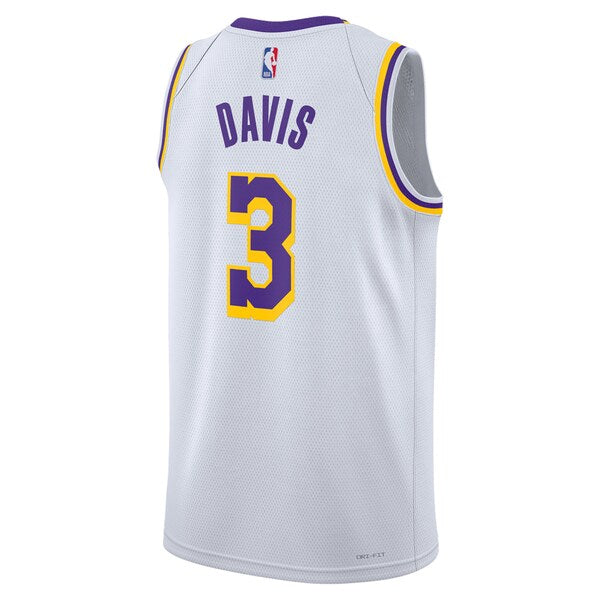 Anthony Davis Los Angeles Lakers Nike Unisex Swingman Jersey - Association Edition - White - Image 3