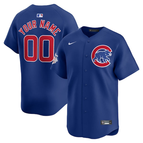 Chicago Cubs Nike Alternate Limited Custom Jersey?ยจC Royal