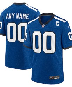 Indiana Nights Indianapolis Colts Nike Alternate Custom Game Jersey - Blue