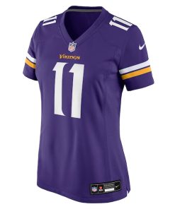 Alternative view of Brett Rypien Minnesota Vikings Nike Women's Team Game Jersey -  Purple