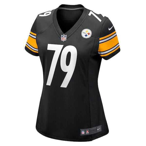 Renell Wren Pittsburgh Steelers Nike Women's Game Jersey - Black - Image 2