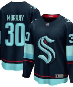 Matt Murray Seattle Kraken  Home Breakaway Jersey - Deep Sea Blue