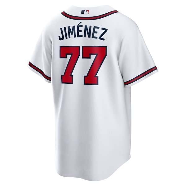 Joe Jim¨¦nez Atlanta Braves Nike Home Replica Player Jersey - White - Image 3