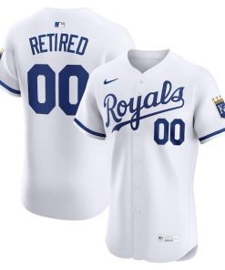 Kansas City Royals Nike  Home Elite Pick-A-Player Retired Roster Jersey - White