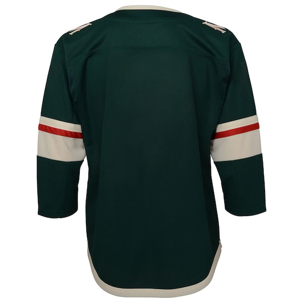 Minnesota Wild Youth Home Premier Blank Jersey - Green - Image 3