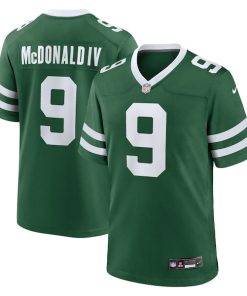 Will McDonald IV New York Jets Nike Team Game Jersey - Legacy Green/Black