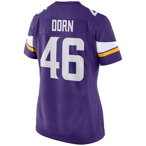 Myles Dorn Minnesota Vikings Nike Women's Game Jersey - Purple - Image 2