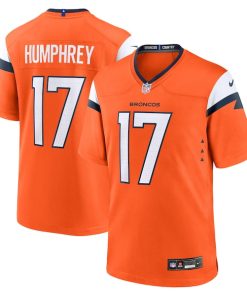 Lil'Jordan Humphrey Denver Broncos Nike Team Game Jersey -  Orange