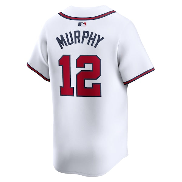 Sean Murphy Atlanta Braves Nike Home Limited Player Jersey - White - Image 3