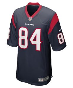 Alternative view of Teagan Quitoriano Houston Texans Nike Game Player Jersey - Navy