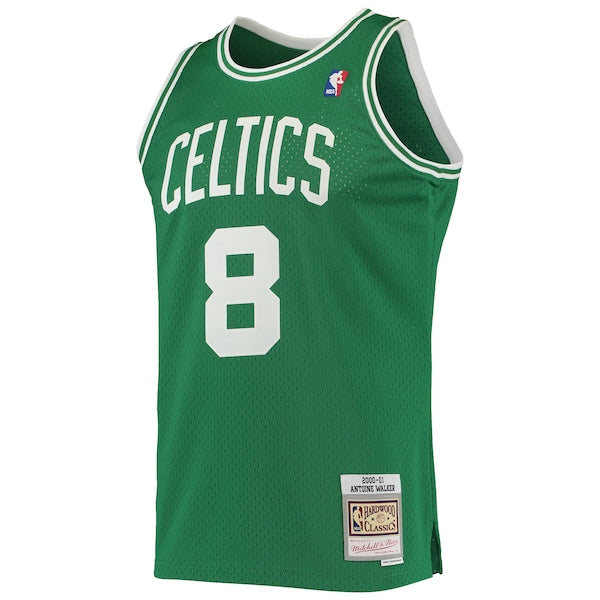 Antoine Walker Boston Celtics 2001/02 Hardwood Classics Swingman Jersey - Kelly Green - Image 3