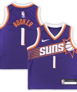 Devin Booker Phoenix Suns Nike Toddler Swingman Player Jersey - Icon Edition - Purple