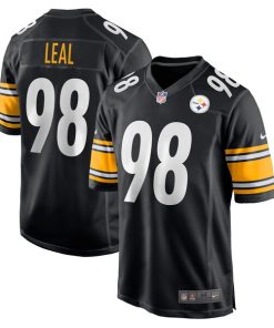 DeMarvin Leal Pittsburgh Steelers Nike Game Player Jersey - Black
