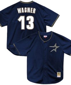 Billy Wagner Houston Astros  Authentic Batting Practice Jersey - Navy