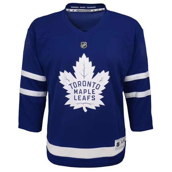 Toronto Maple Leafs Youth Home Replica Custom Jersey - Blue - Image 2