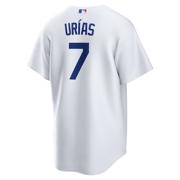 Julio Urias Los Angeles Dodgers Nike Replica Player Jersey - White - Image 3