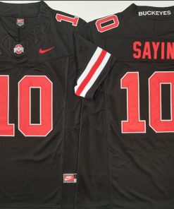 Julian Sayin NCAA Ohio State Buckeyes Nike Vapor Limited Jersey