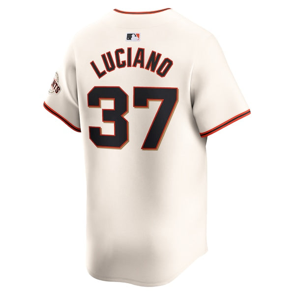 Marco Luciano San Francisco Giants Nike Home Limited Player Jersey - Cream - Image 3