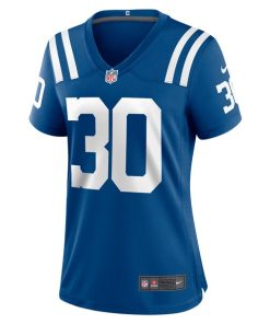 Alternative view of Jaylin Simpson Indianapolis Colts Nike Women's Game Jersey -  Royal