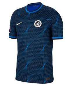 Alternative view of Raheem Sterling Chelsea Nike 2023/24 Away Match Authentic Player Jersey - Navy