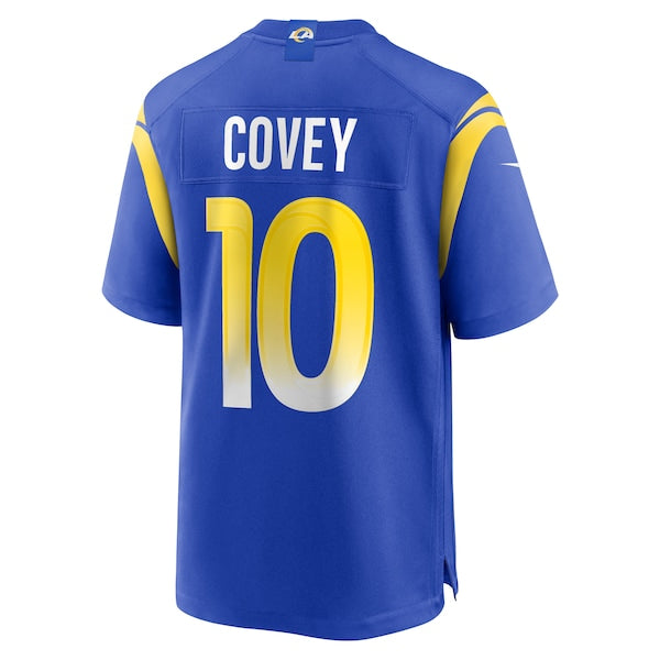 Britain Covey Los Angeles Rams Nike Team Game Jersey - Royal - Image 3