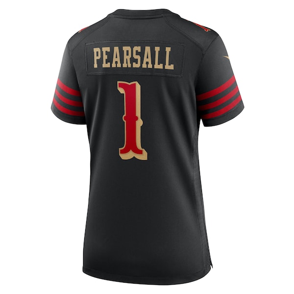 Ricky Pearsall San Francisco 49ers Nike Women's 2025 Rivalries Collection Game Jersey - Black - Image 3