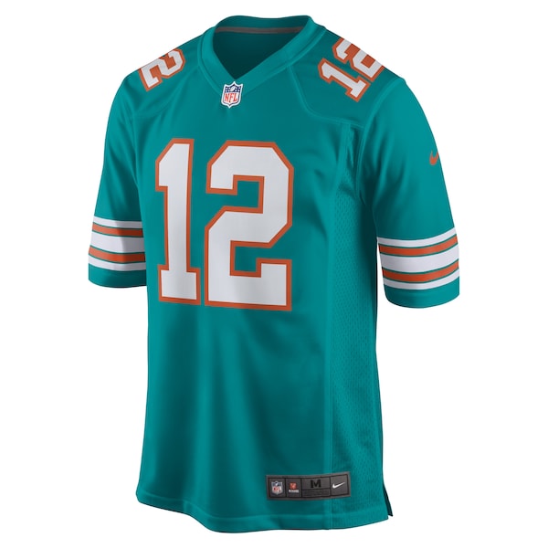 Bob Griese Miami Dolphins Nike Retired Player Jersey - Aqua/White - Image 3