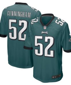 Zach Cunningham Philadelphia Eagles Nike Team Game Jersey - Midnight Green