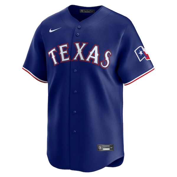 Corey Seager Texas Rangers Nike Alternate 2 Limited Jersey - Royal/Light Blue - Image 3