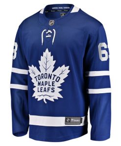Alternative view of Matias Maccelli Toronto Maple Leafs  Home Breakaway Jersey - Blue