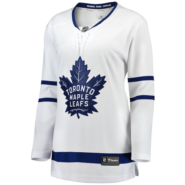 Toronto Maple Leafs Women's Away Breakaway Jersey - White/Blue - Image 4
