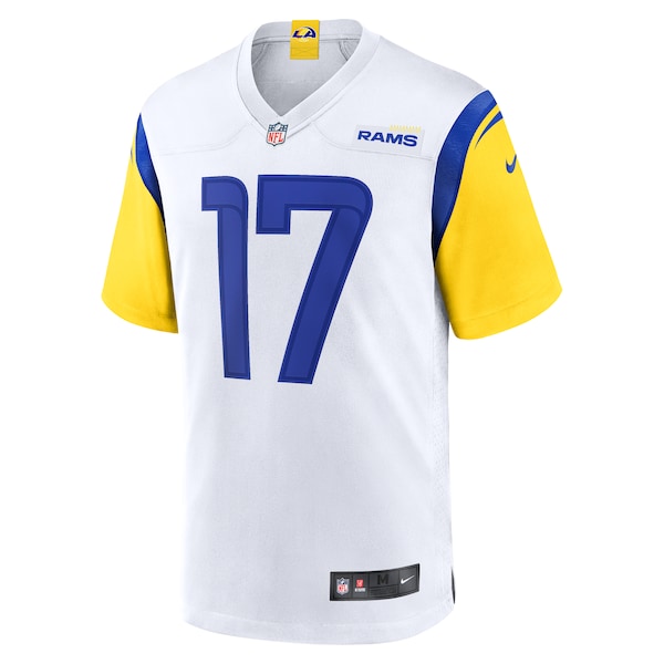 Puka Nacua Los Angeles Rams Nike Game Jersey - White - Image 2