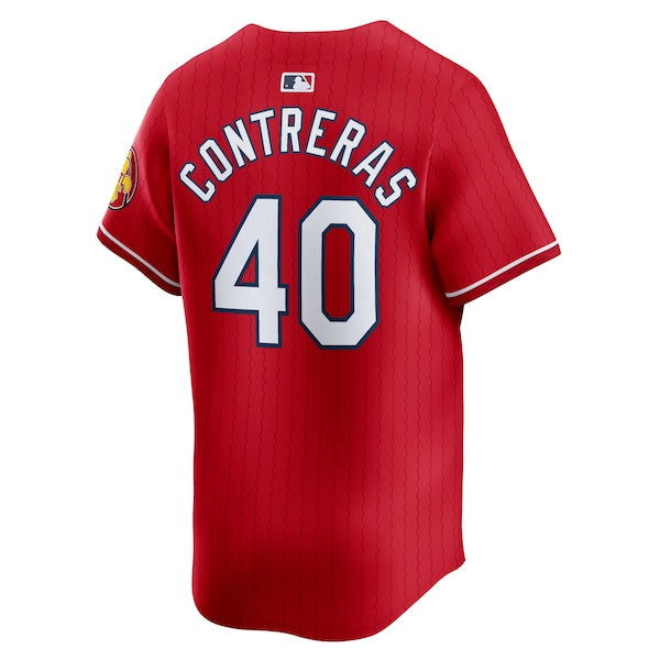 Willson Contreras St. Louis Cardinals Nike 2024 City Connect Limited Player Jersey - Red - Image 3