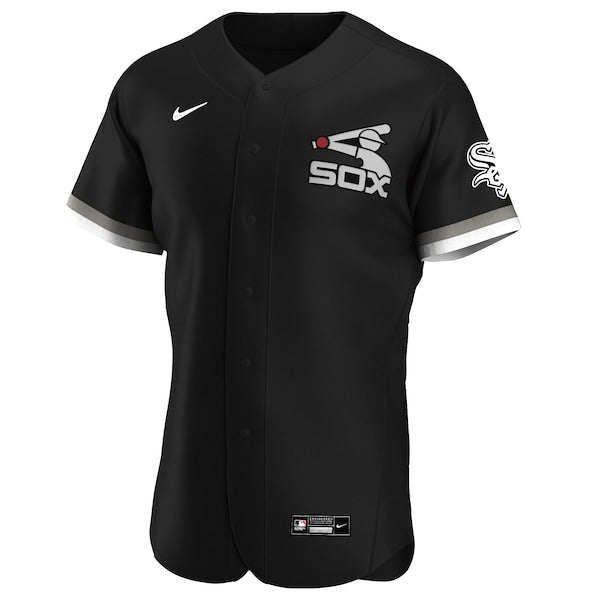 Chicago White Sox Nike Alternate Authentic Team Jersey - Black - Image 2