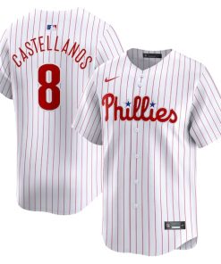 Nick Castellanos Philadelphia Phillies Nike Home Limited Player Jersey - White