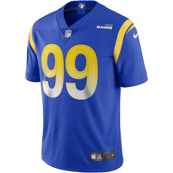 Aaron Donald Los Angeles Rams Nike Vapor Limited Jersey - Royal/White - Image 3