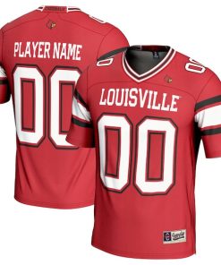 Louisville Cardinals GameDay Greats NIL Pick-A-Player Football Jersey - Red/White/Black