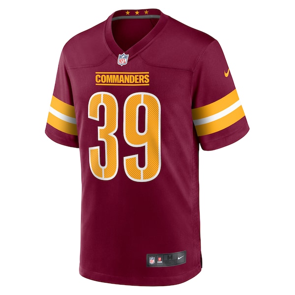 Jeremy Reaves Washington Commanders Nike Game Jersey - Burgundy - Image 2