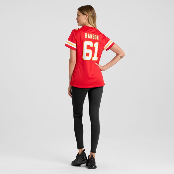 C.J. Hanson Kansas City Chiefs Nike Women's Game Jersey - Red - Image 6