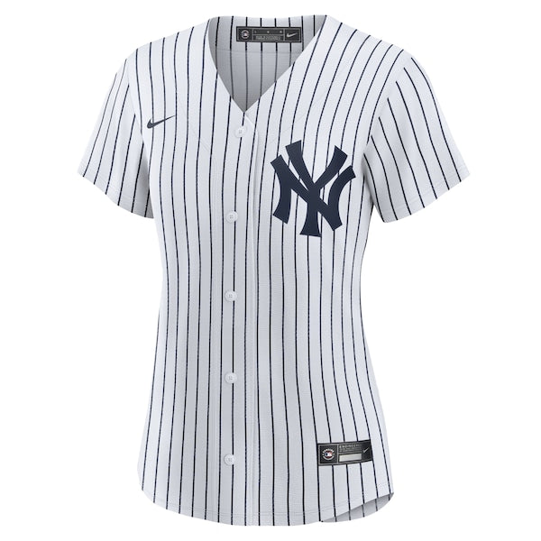 Jasson Dominguez New York Yankees Nike Women's Home Official Replica Player Jersey - White - Image 2