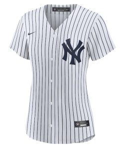 Alternative view of Jonathan Lo¨¢isiga New York Yankees Nike Women's Home Replica Jersey - White