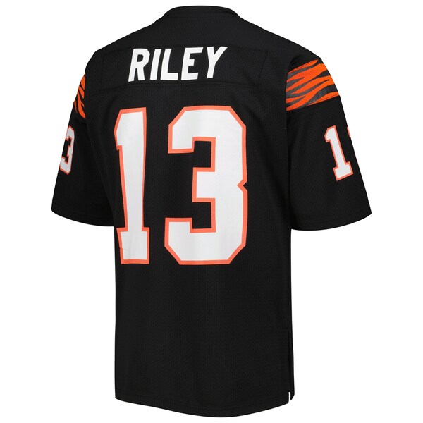 Ken Riley Cincinnati Bengals 1981 Authentic Throwback Retired Player Jersey - Black - Image 3