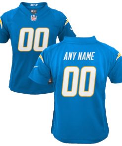 Los Angeles Chargers Nike Youth Custom Game Jersey - Powder Blue