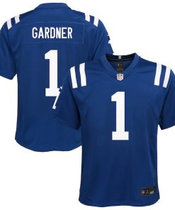 Ahmad Sauce Gardner Indianapolis Colts Nike Youth Home Game Jersey - Blue