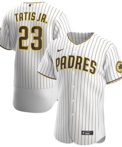 Fernando Tat¨ªs Jr. San Diego Padres Nike Home Authentic Player Jersey - White/Brown