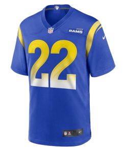 Alternative view of Shaun Jolly Los Angeles Rams Nike Home Game Jersey - Royal