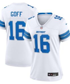 Jared Goff Detroit Lions Nike Women's Game Jersey - White