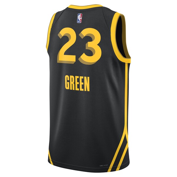 Draymond Green Golden State Warriors Nike Unisex 2023/24 Swingman Jersey - Black - City Edition - Image 3