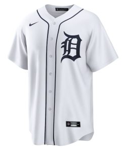 Alternative view of Riley Greene Detroit Tigers Nike Replica Player Jersey - White